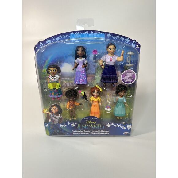 Disney Encanto Doll Figures, The Madrigal Family 6-Pack Set NIP - Picture 1 of 4